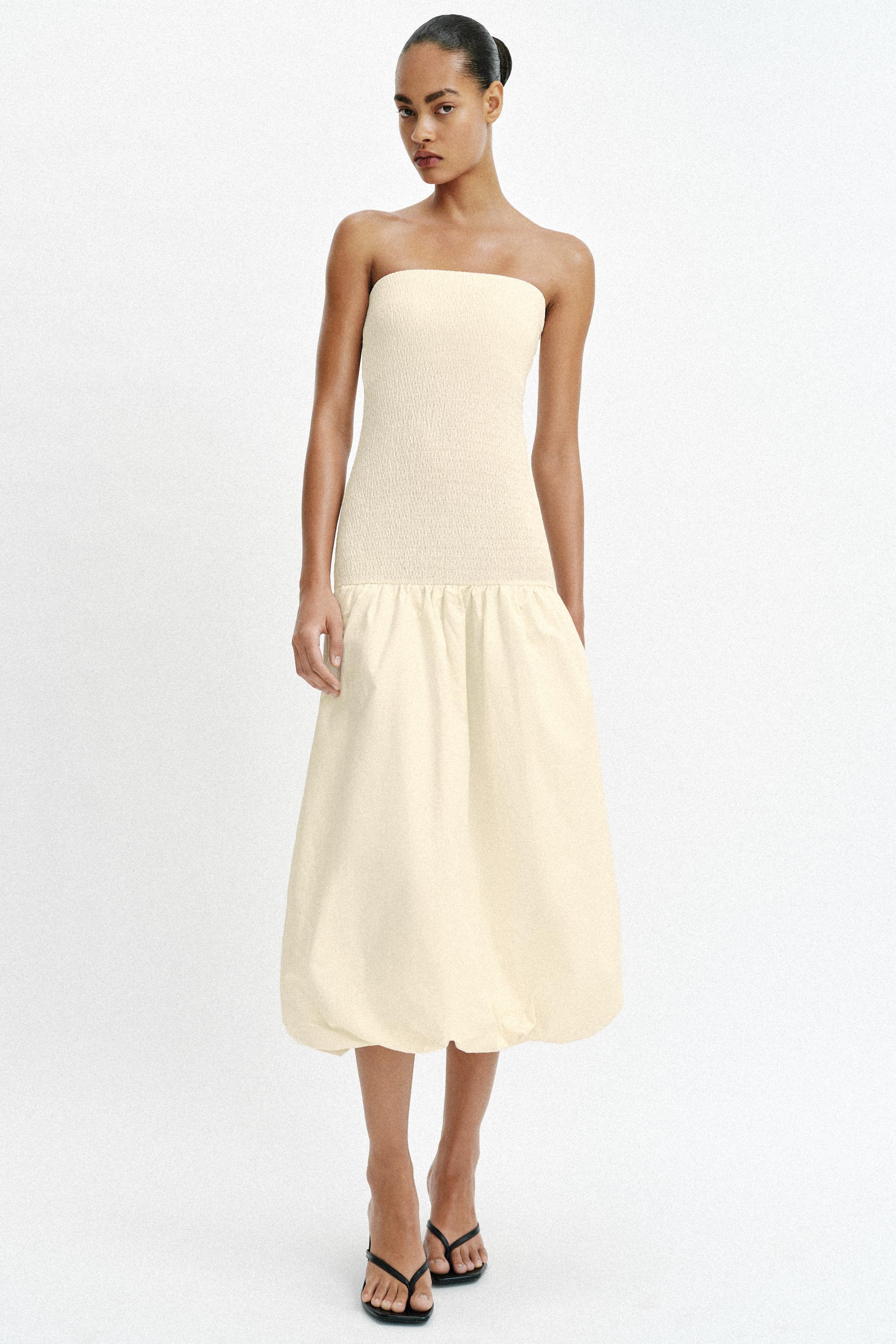 COMBINATION STRAPLESS DRESS